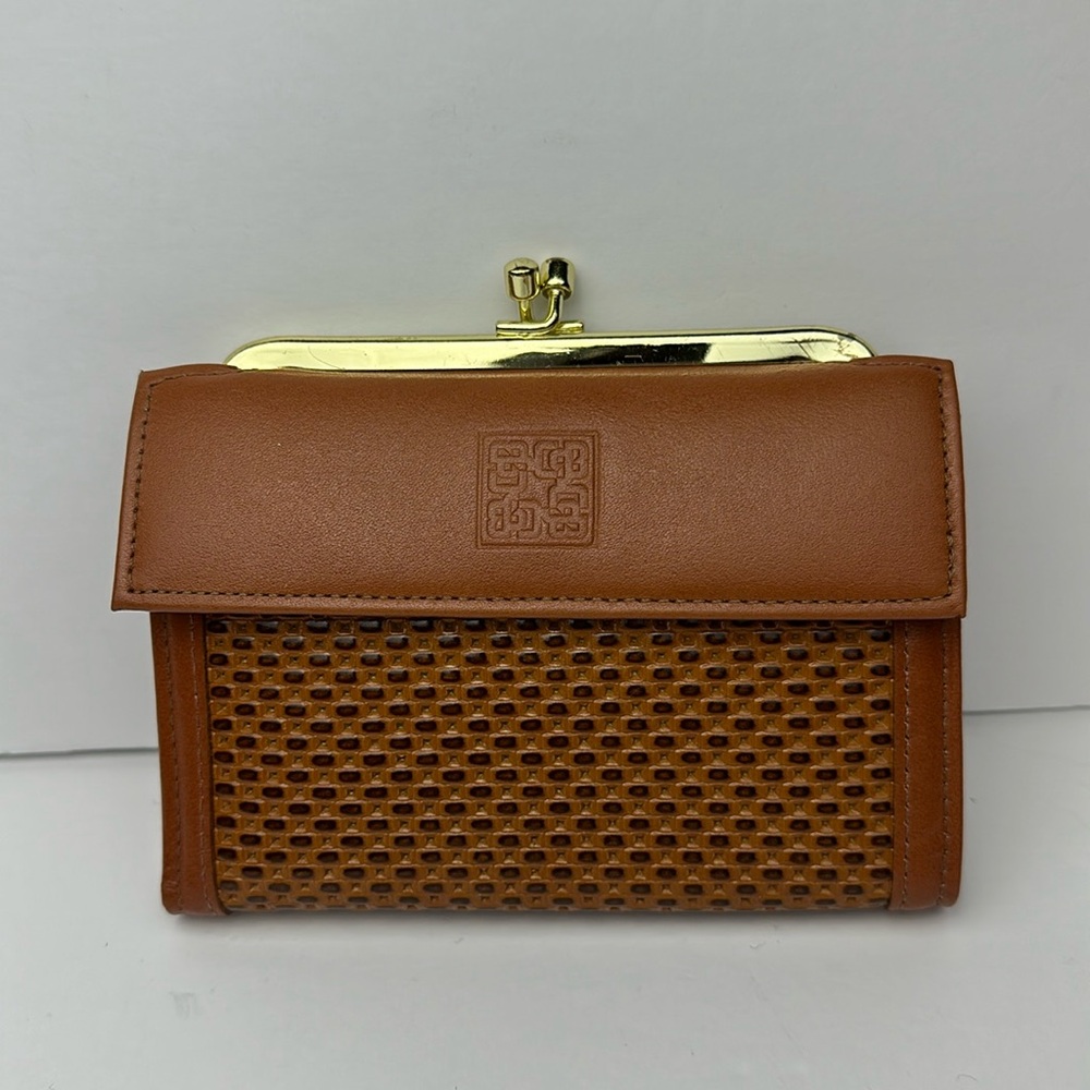 St Thomas Leather Caramel Wallet
